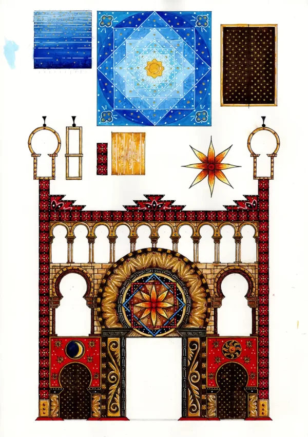 Temple Dessins Gaspard Destre